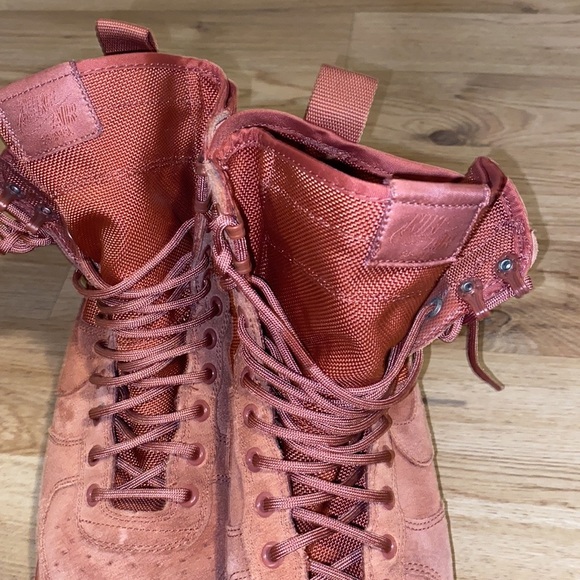 Nike SF Air Force 1 High in Dusty pink or peach rare - Picture 10 of 13